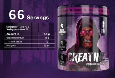 Creatine Monohydrate 300g Pulver - Skull Labs